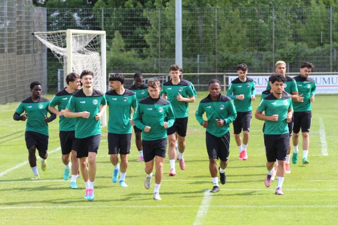 Probetraining beim VfB Lübeck