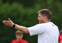 Gut gelaunt in die letzte Woche: Ligastart mit drei Matches gegen Reserveteams…