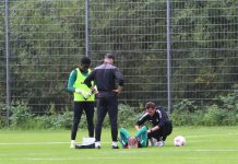 VfB Lübeck: Spieler sind platt, Eis-Tonne, Regeneration, Emotionen – und eine Verletzung