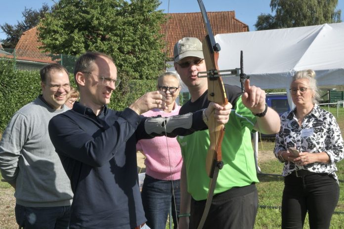 Bogensport mit Gästen