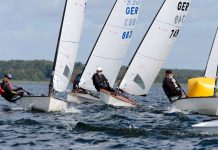 Spannendes Finale bei der Internationalen Deutschen Meisterschaft der OK-Jollen