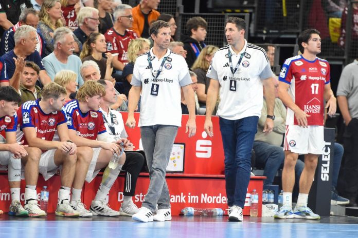 Trainer Jansen und Lackovic des HCH