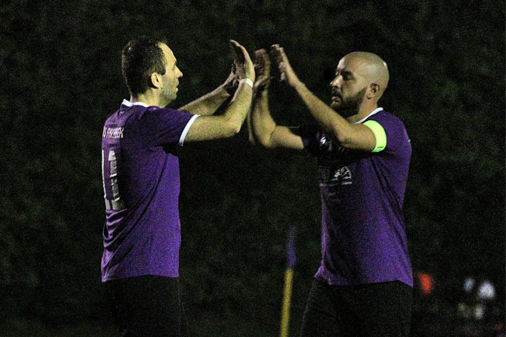 fischbek allstarts jubel @ „Wie in einem romantischen Fußballtraum“ – Die ersten Monate der JuS Fischbek-Allstars