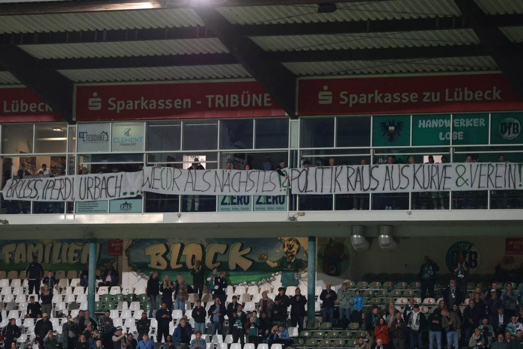 VfB Lübeck: Da wäre mehr drin gewesen! 1 protest @ VfB Lübeck: Da wäre mehr drin gewesen!