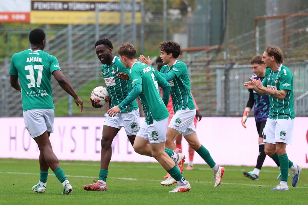 vfb jubel @ VfB Lübeck: Ungeschlagen-Serie reißt